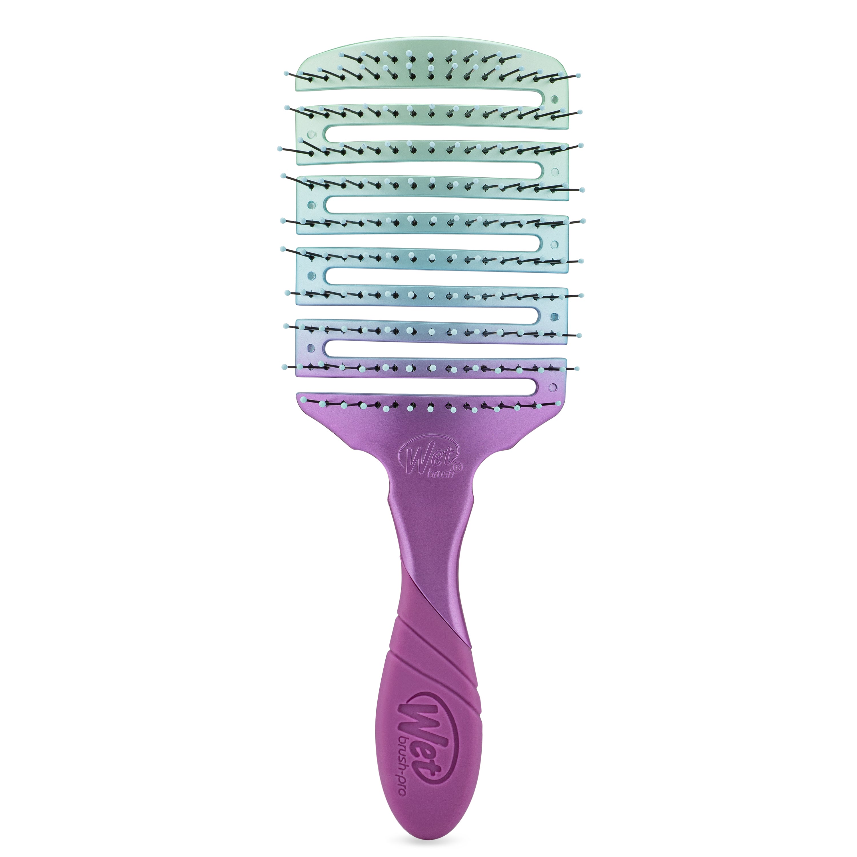 Pro Flex Dry Paddle - Bold Ombre - Teal – Wet Brush